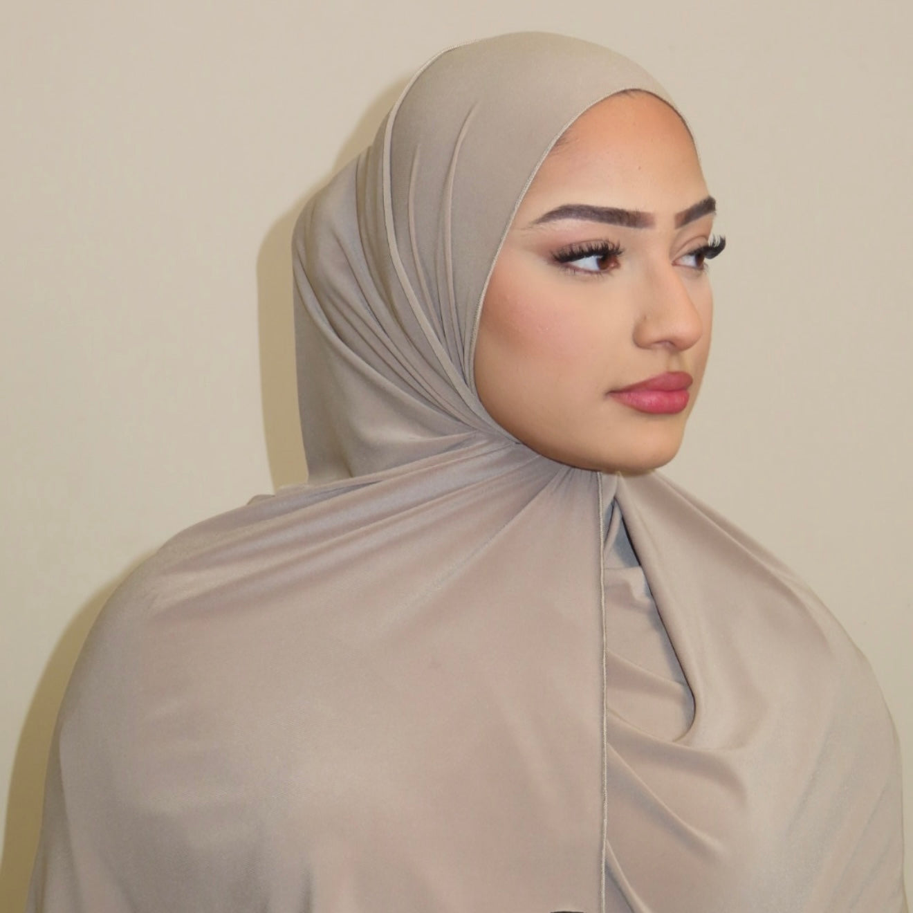 Mocha Premium Jersey Hijab