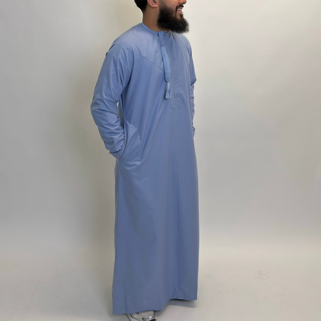 Blue Omani Thobe