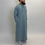 Dusty blue Omani thobe