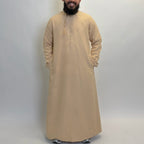 Tan Omani thobe