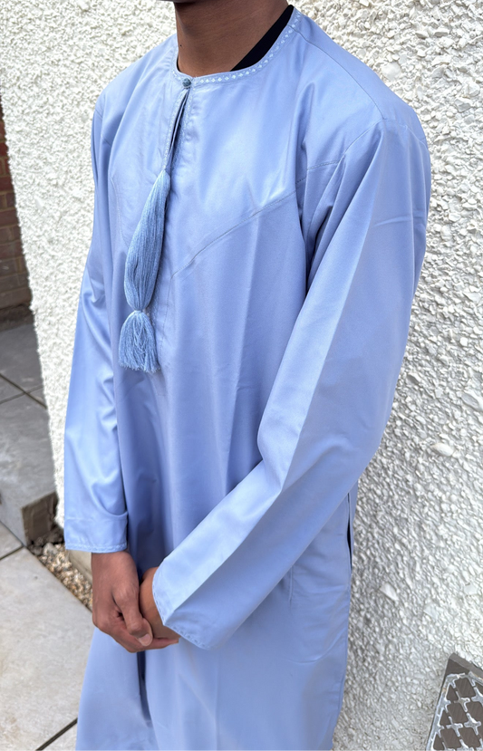 Blue Omani Thobe