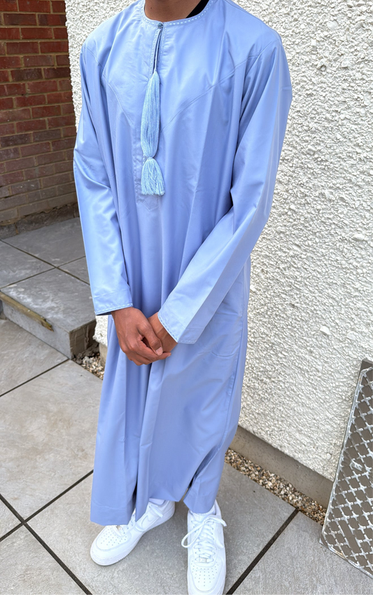 Blue Omani Thobe