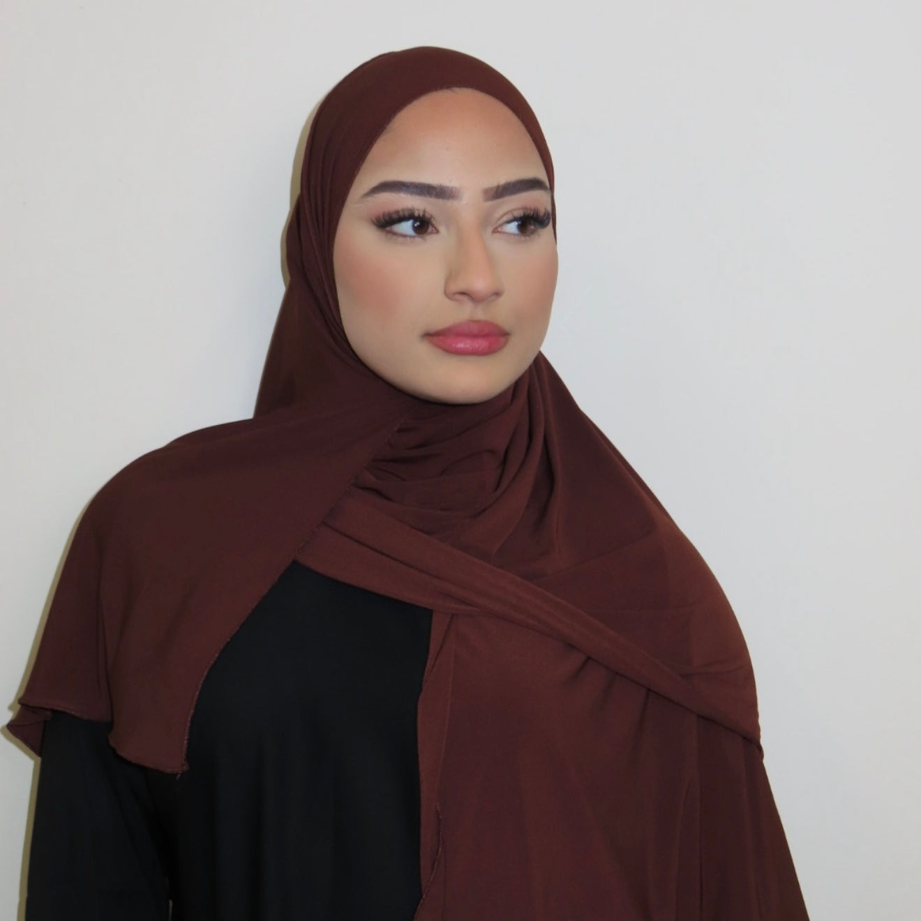 Chocolate Premium Jersey Hijab