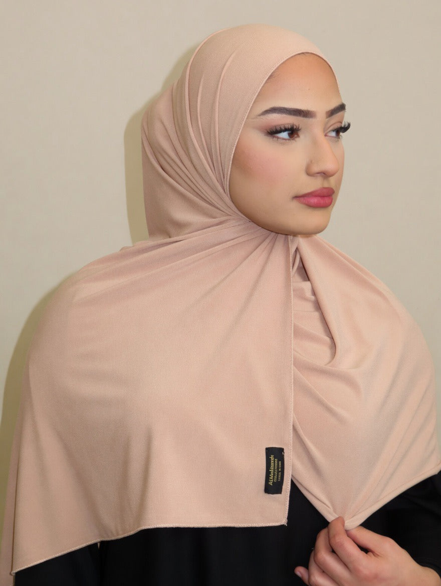 Fajr Blush Premium Jersey Hijab